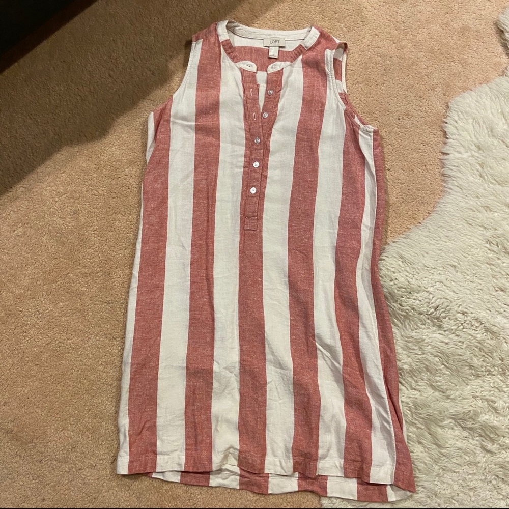 loft beachy dress